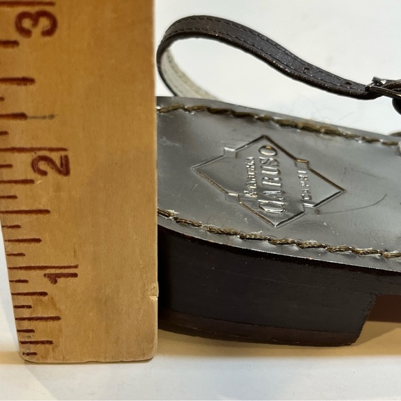 Emanuela Caruso Capri Women’s Sandals Size US 6 Crystal Flowers Made In Italy - Picture 7 of 10